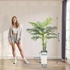 Artificial Palm Tree, Indoor/Outdoor Fake Plant with 13 Fronds & Weighted Planter, UV-Resistant Tropical Decor for Home Office, No-Maintenance - 2 of 4