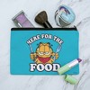Garfield Here For The Food Makeup Cosmetic Bag Organizer Pouch - 2 of 4