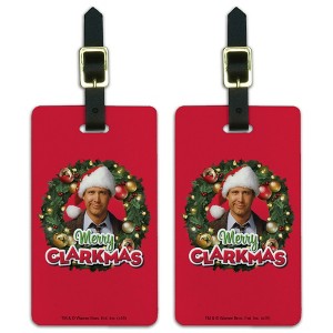 Christmas Vacation Merry Clarkmas Luggage ID Tags Set of 2 - 1 of 4
