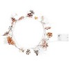 Perfect Holiday Glitter Snowflake Copper Fairy Lights 20 LED - 2 of 4