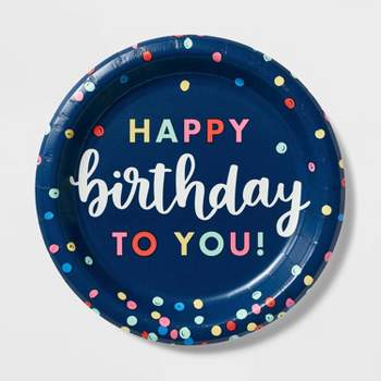 Adult Happy Birthday Shadow Roll Gift Wrap - Spritz™ : Target