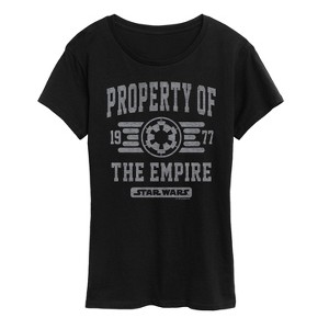 Women's - Star Wars - Property Of Empire Short Sleeve Graphic T-Shirt - 1 of 4