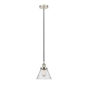 Cone - 1 Light Mini Pendant In Industrial Style-9.75 Inches Tall and 7.75 Inches Wide - 1 of 1