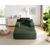 MYINDA Oversized Boneless Sofa Bed with Deep Seat, Corduroy Chaise Lounge Chair for Living Room/Apartment - 3 of 4