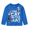 Dr. Seuss Cat in the Hat Boys Long Sleeve Shirt 2 Pack for Toddler and Big Kids - 3 of 4