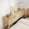 Farmhouse Entryway Table,43 Inch Wood Console Table with 2 Drawers,2 Tier Sofa Table with Storage for Living Room, Foyer Tables for Entryway - 4 of 4