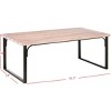 Steven Coffee Table - AMH6559A - Brown - Safavieh Couture - 4 of 4