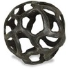 Cheung's Oleta Cast Iron Abstract Natural Finish Orb - Large - 2 of 3