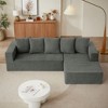 Luxury Chenille L-Shaped Modular Sofa Set for Living Room - 2 of 3