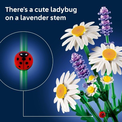Детские конструкторы LEGO Botanicals Daisies Building Toy for Kids 11508 — фото 5