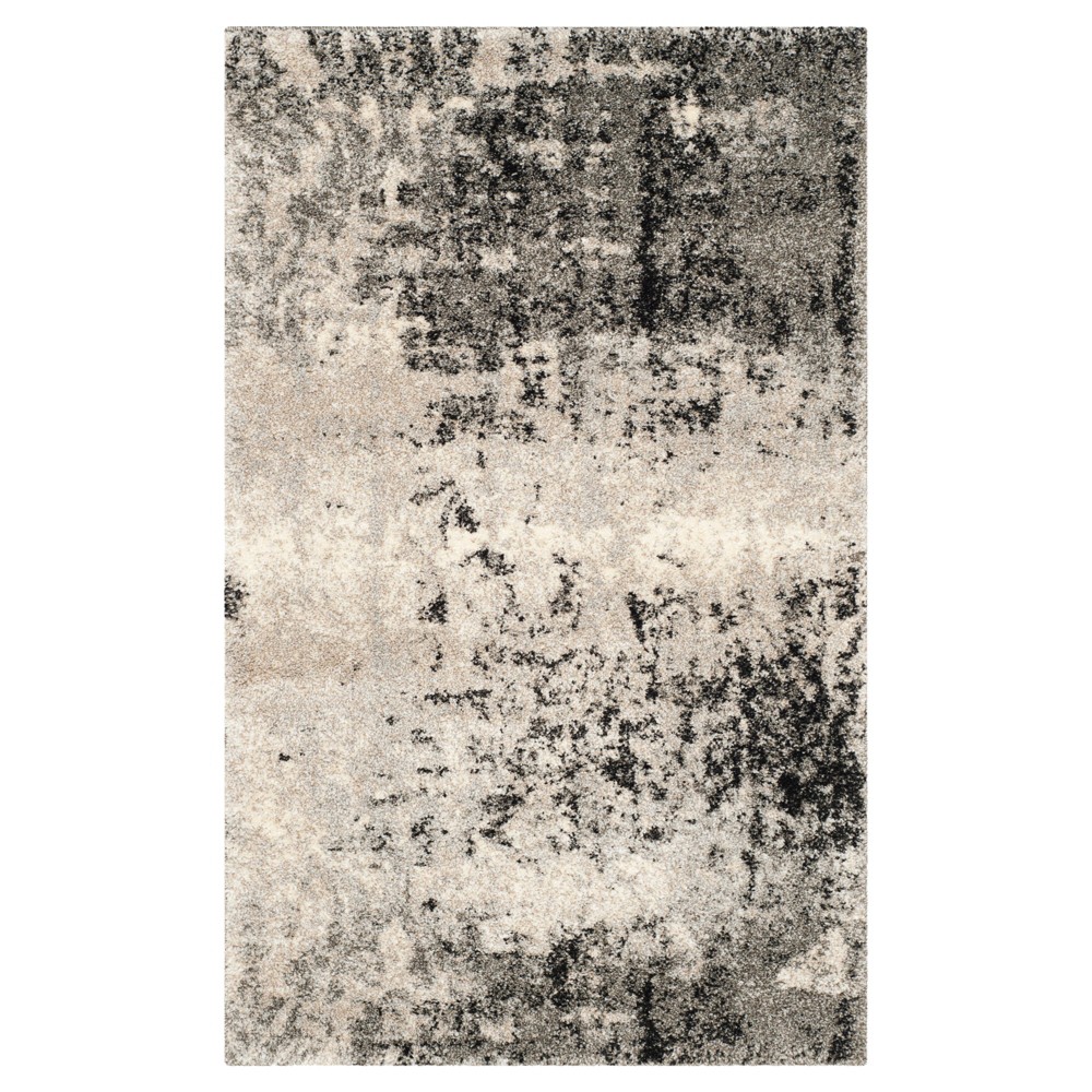 3'x5' Kensington Accent Rug Light Gray/Gray - Safavieh