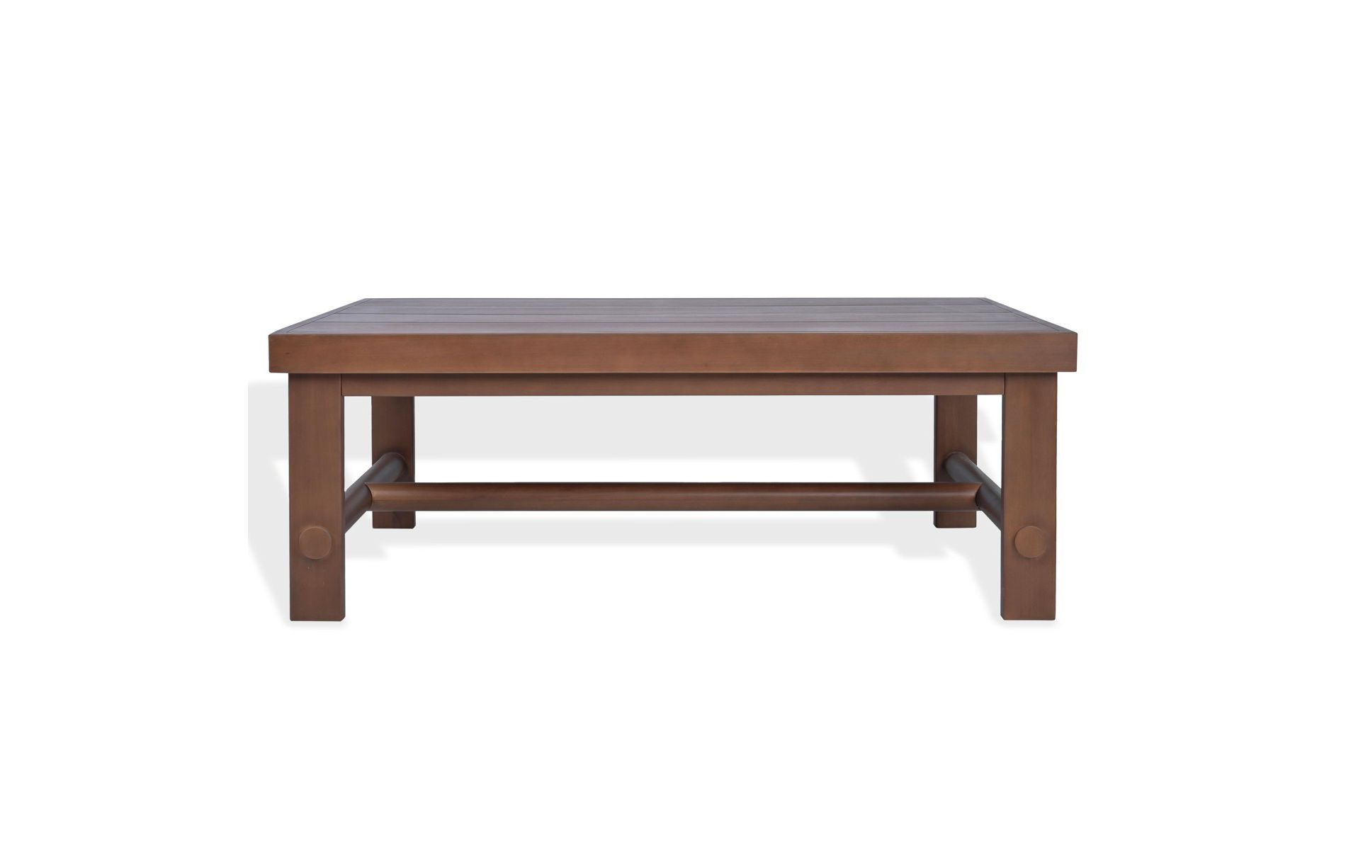 Cruise Eucalyptus Wood Coffee Table - Indoor/Outdoor - CPT1075 - Walnut - Safavieh Couture