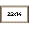PosterPalooza | Ornate Silver Picture Frame - UV Acrylic, Backing Board, Hanging Hardware Included - 2 of 4