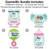 Big Dot of Happiness Whole Llama Fun - 4 Llama Fiesta Baby Shower Games - 10 Cards Each - Gamerific Bundle - 3 of 4