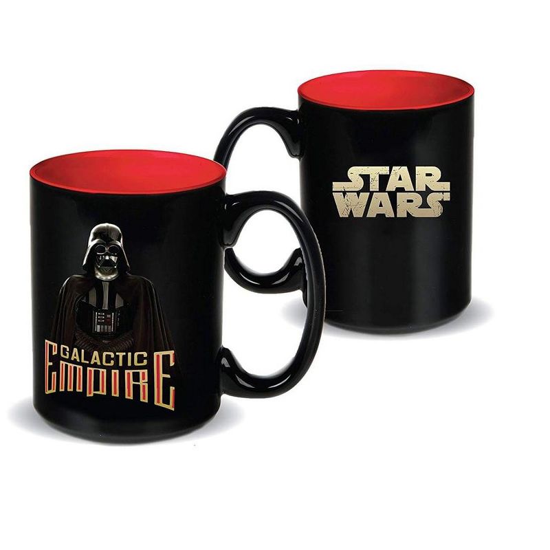 Seven20 Star Wars Darth Vader/ Death Star Heat Reveal 11oz Ceramic Coffee Mug, 2 of 4