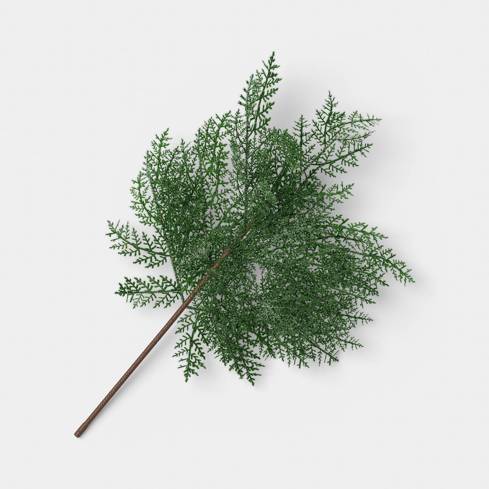 Shimmer Cedar Mini Artificial Christmas Stem - Room Essentials™
