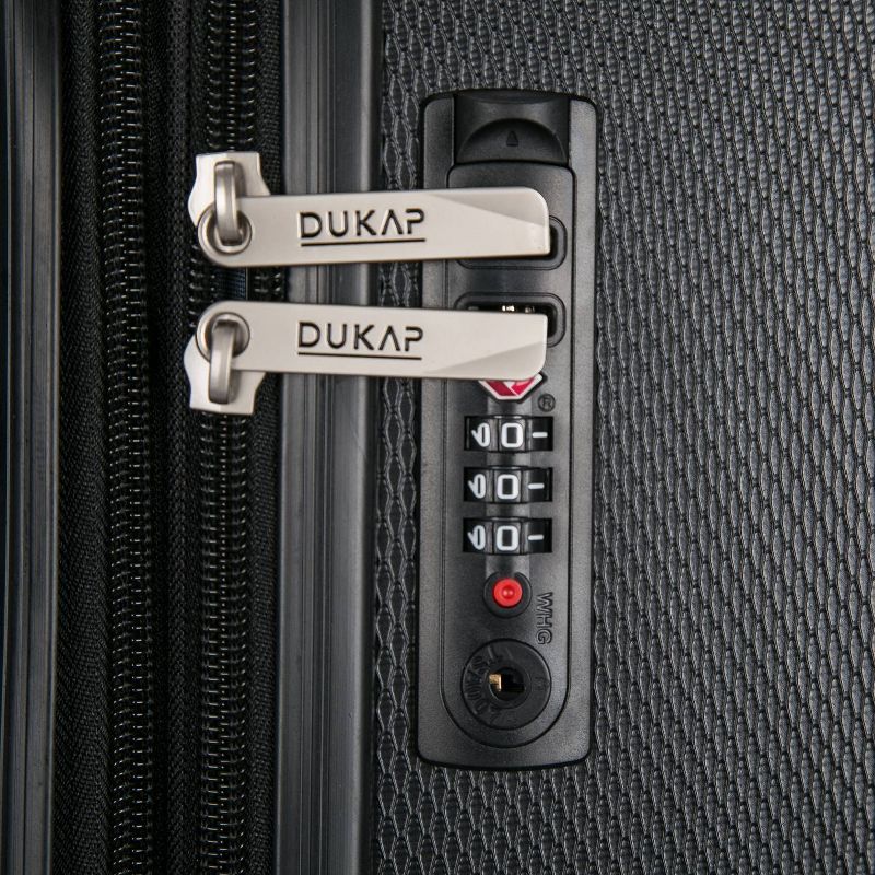 DUKAP Crypto Lightweight Hardside Carry On Spinner Suitcase, 6 of 10
