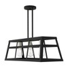 Livex Lighting Schofield 3 - Light Chandelier in  Black/Brushed Nickel - 2 of 4