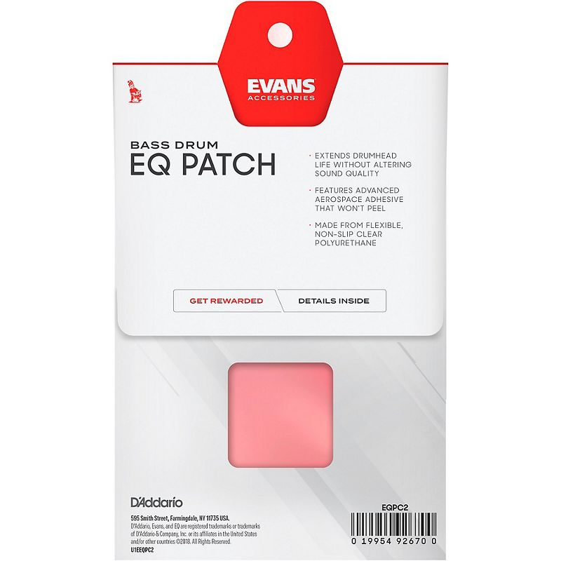 Evans EQ Double Bass Drum Patch, 3 of 7