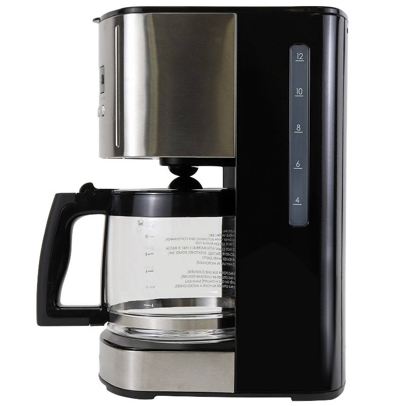 Kenmore Aroma Control Programmable 12-Cup Coffee Maker - Black/Stainless, 4 of 13