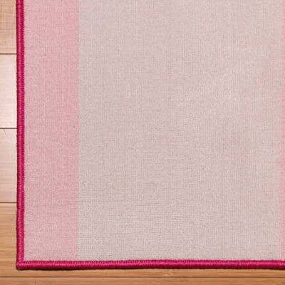 Minnie Mouse Striped Jumbo Kids' Area Rug, 54"x78", Multicolor