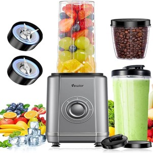 BestParts 1200W Personal Blender with 6 Blades, 2 BPA-Free Cups & 3-Speed Modes – Smoothie Maker - 1 of 4