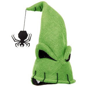 HalloweenCostumes.com One Size   Adult Disney Nightmare Before Christmas Green Oogie Boogie Halloween Costume Hat Accessory, Black/Green - 1 of 3