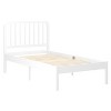 Buzz & Bloom Platform Bed Frame with Wood Slat Headboard and Foundation - 2 of 4
