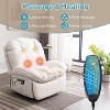 DYHOME Power Recliner Chair for Adults, Swivel Rocking Recliner Chairs with Massage and Heated, Soft Fabric Single Reclining Sofa, with USB Port - 4 of 4