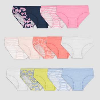 Fruit of the Loom Girls' Big Cotton Hipster Underwear, Assorted (14 Pack)  10 : : Clothing, Shoes & Accessories