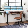 Tangkula 63" x 24" Standing Desk with Drawers Electric Stand-up Desk with Monitor Stand - 2 of 4