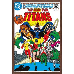 Trends International DC Comics - Teen Titans - The New Teen Titans #1 Framed Wall Poster Prints - 1 of 4