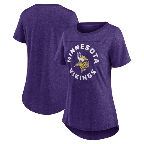 Nfl Minnesota Vikings Women's Authentic Mesh Short Sleeve Lace Up