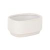 Cheung's Elegora Wide Curved Rectangular Straight Side Ceramic Pot - Large - Off White - 4 of 4