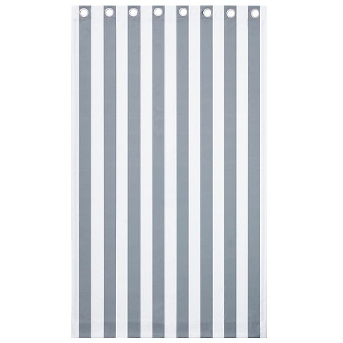 The Lakeside Collection Outdoor Cabana Stripe Window Panels with Grommets - image 1 of 3