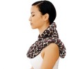 FOMI Moist Heat Shoulder, Neck, & Back Wrap - Leapard, Clay Bead Fiilling - 2 of 4