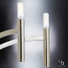 Urban Ambiance Luxury Modern Modern Chandelier,  21-3/4"H x 32"W,  Polished Nickel Finish, UHP2276 - 4 of 4