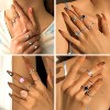 70 Pcs Vintage Crystal Ring Set Knuckle Rings for Women Bohemian Stackable Joint Rings Retro Boho Stacking Joint - 3 of 4