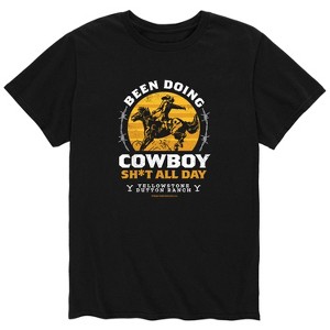 Men's - Yellowstone - Been Doing Cowboy Short Sleeve Graphic T-Shirt - 1 of 4