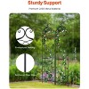 VEVOR Garden Trellis for Climbing Plants, 60 x 15 in, 2 Packs Rustproof Metal Garden Flower Trellis, Outdoor Climbing Rose Trellis Cucumbers Support - 3 of 4