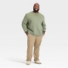 Men's Big & Tall Every Wear Fleece Crewneck Sweatshirt - Goodfellow & Co™ - 3 of 3