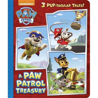 A Paw Patrol Treasury (Paw Patrol) - (Padded Board Book) by  Random House (Board Book)