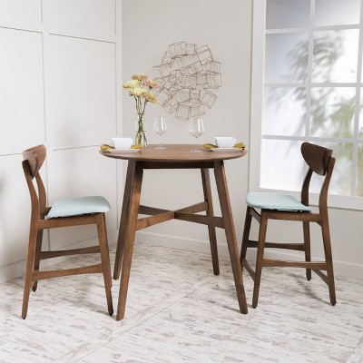 walnut/mint