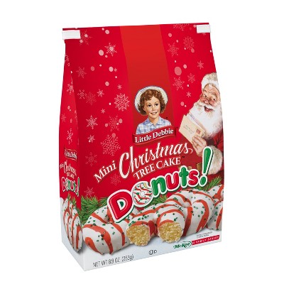 Little Debbie Family Pack Christmas Tree Mini Donuts (bagged)