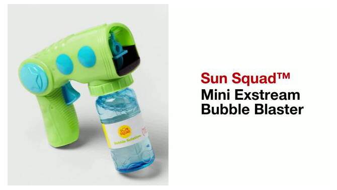 Mini Extreme Bubble Blaster - Sun Squad&#8482;, 2 of 5, play video