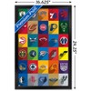 Trends International NBA League - Logos 24 Framed Wall Poster Prints - 3 of 4