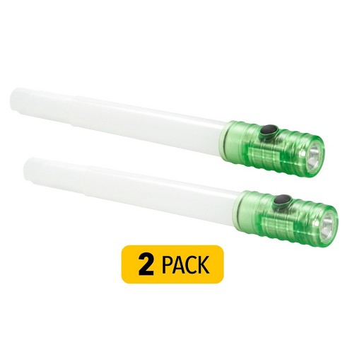 LifeGear LED Reusable Glow Stick 2 Pack - Green