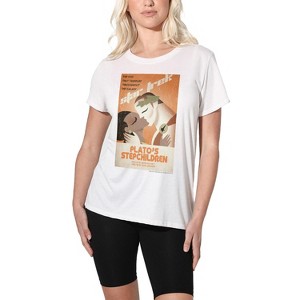 Women's Star Trek Tos Episode 65 Loose T-Shirt White - 1 of 4