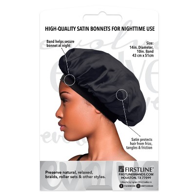 Evolve Products Satin Hair Bonnets - 2pk - image 2