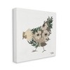 Stupell Industries Floral Chicken Farm Arrangement Canvas Wall Art - 3 of 4